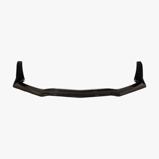 Front splitter lip for C8, glossy black track-style air dam
