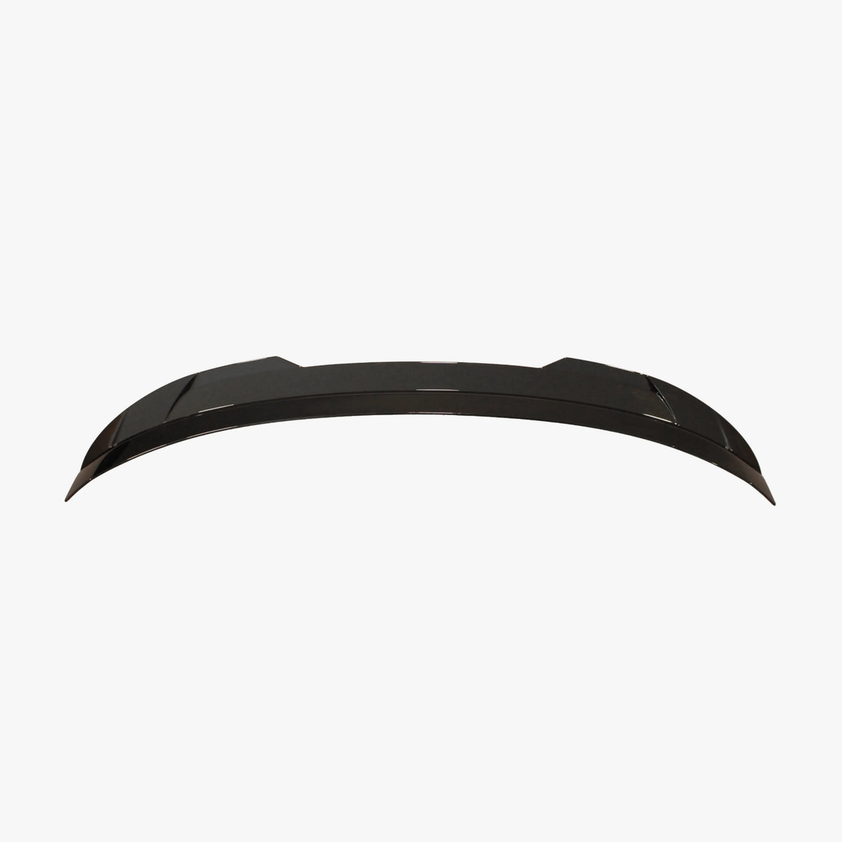Glossy black rear trunk wing spoiler for sedan